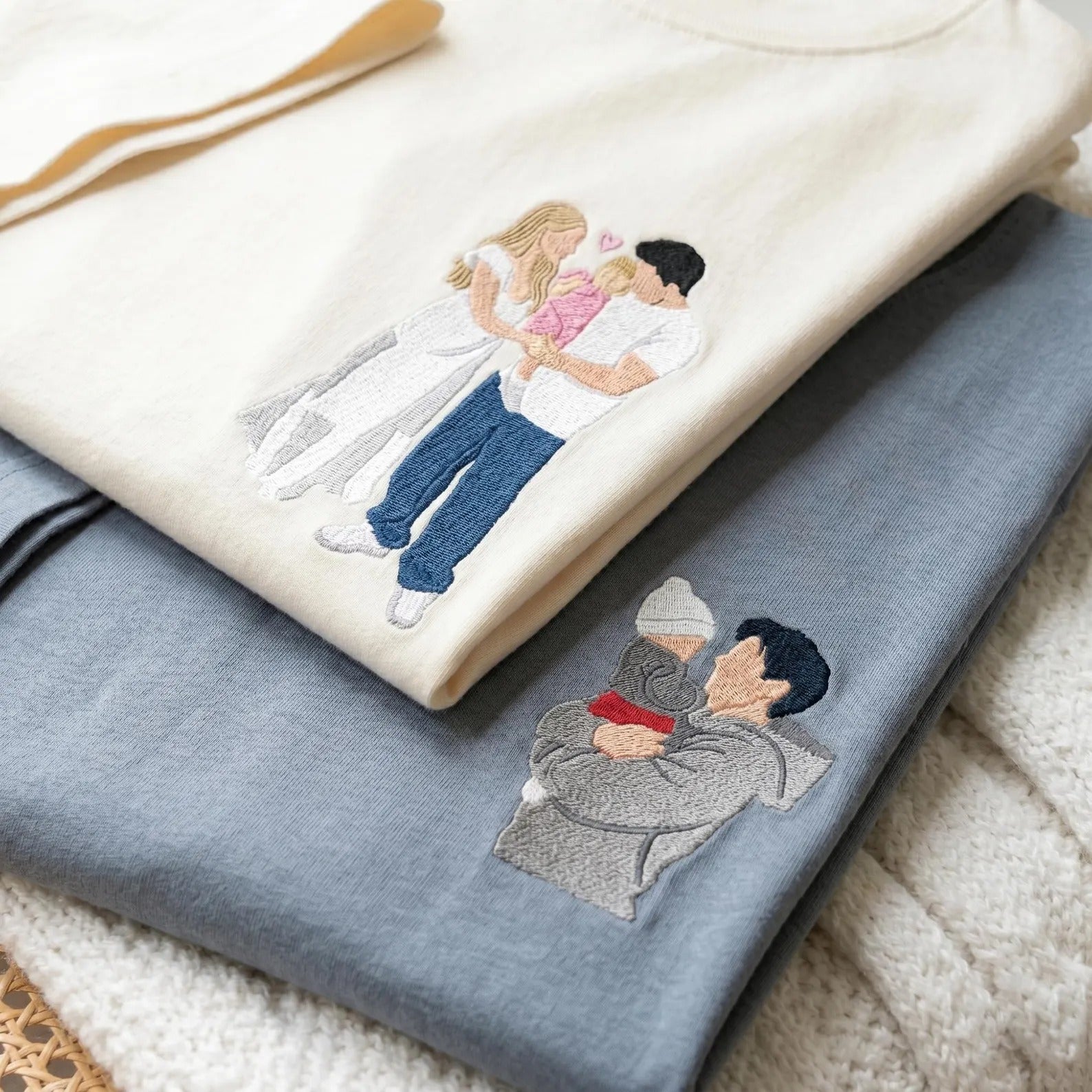 custom-faceless-dad-mom-portrait-embroidered-shirt-personalized-photo-to-stitch-gift-for-dad-and-mom