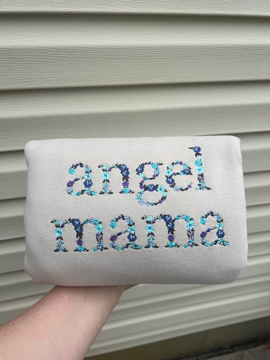 custom-embroidered-angel-mama-floral-sweatshirt-hoodie-with-babys-name-on-sleeve