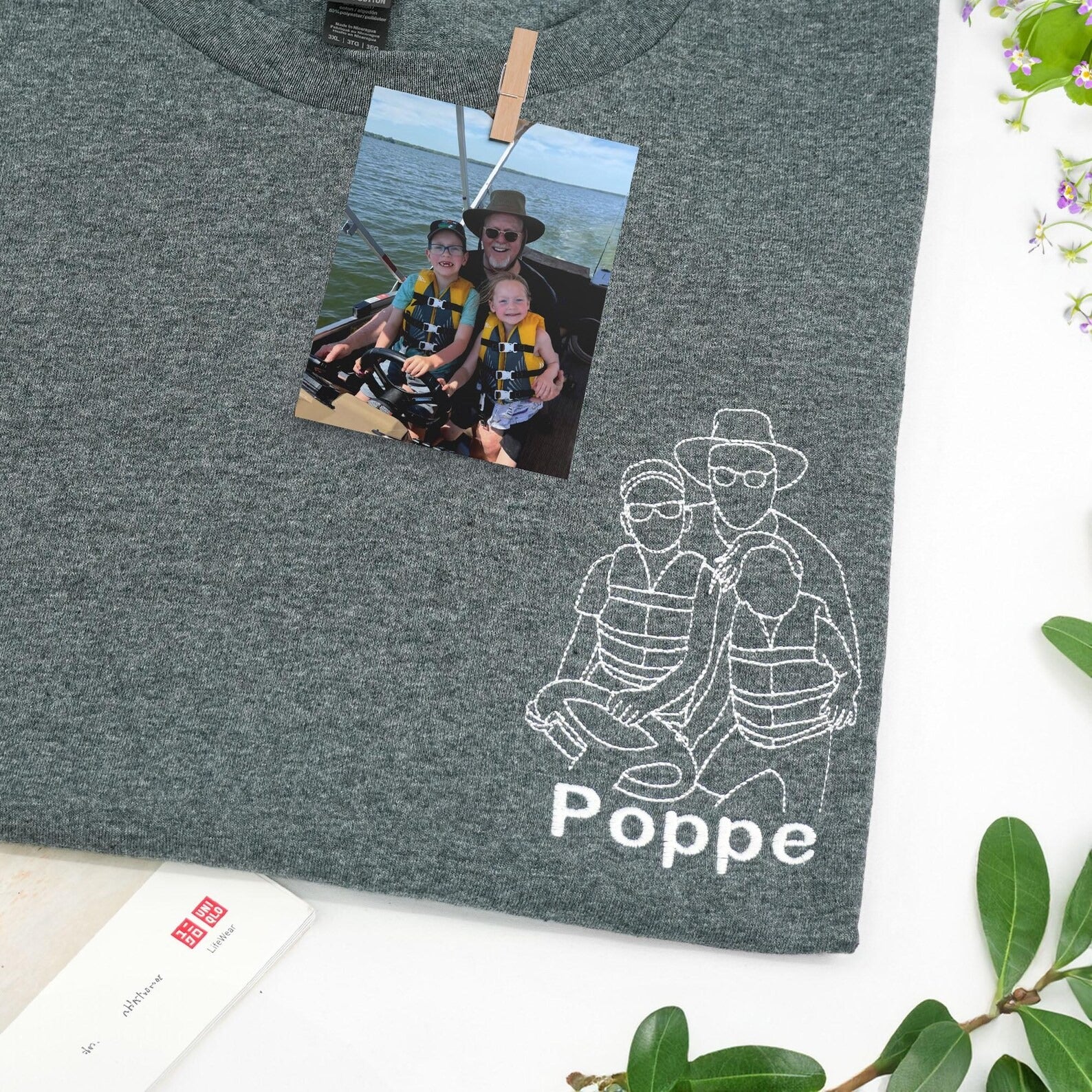 custom-parent-child-photo-outline-embroidered-sweatshirt-surprise-mothers-day-gift