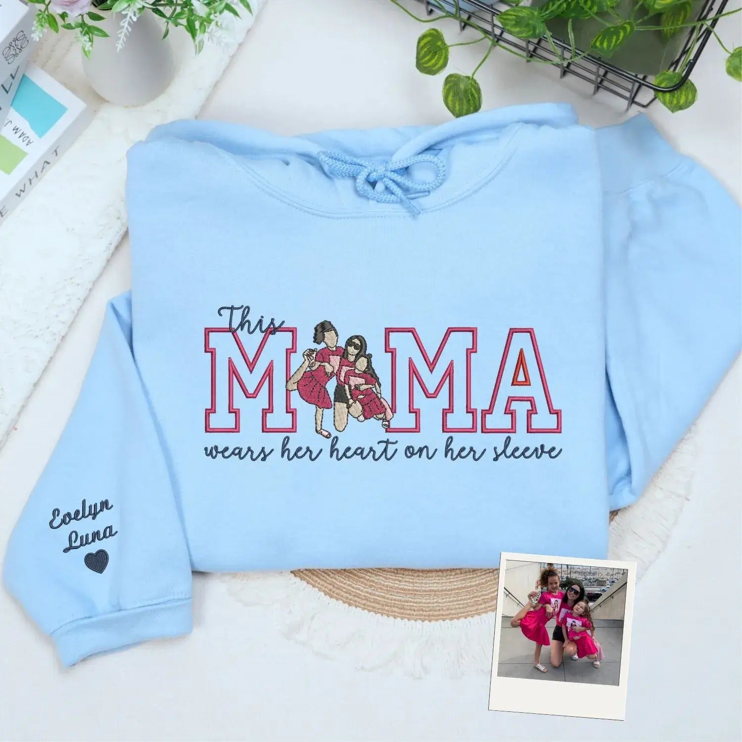 custom-this-mama-wears-her-heart-on-her-sleeve-photo-embroidered-sweatshirt-mothers-day-gift