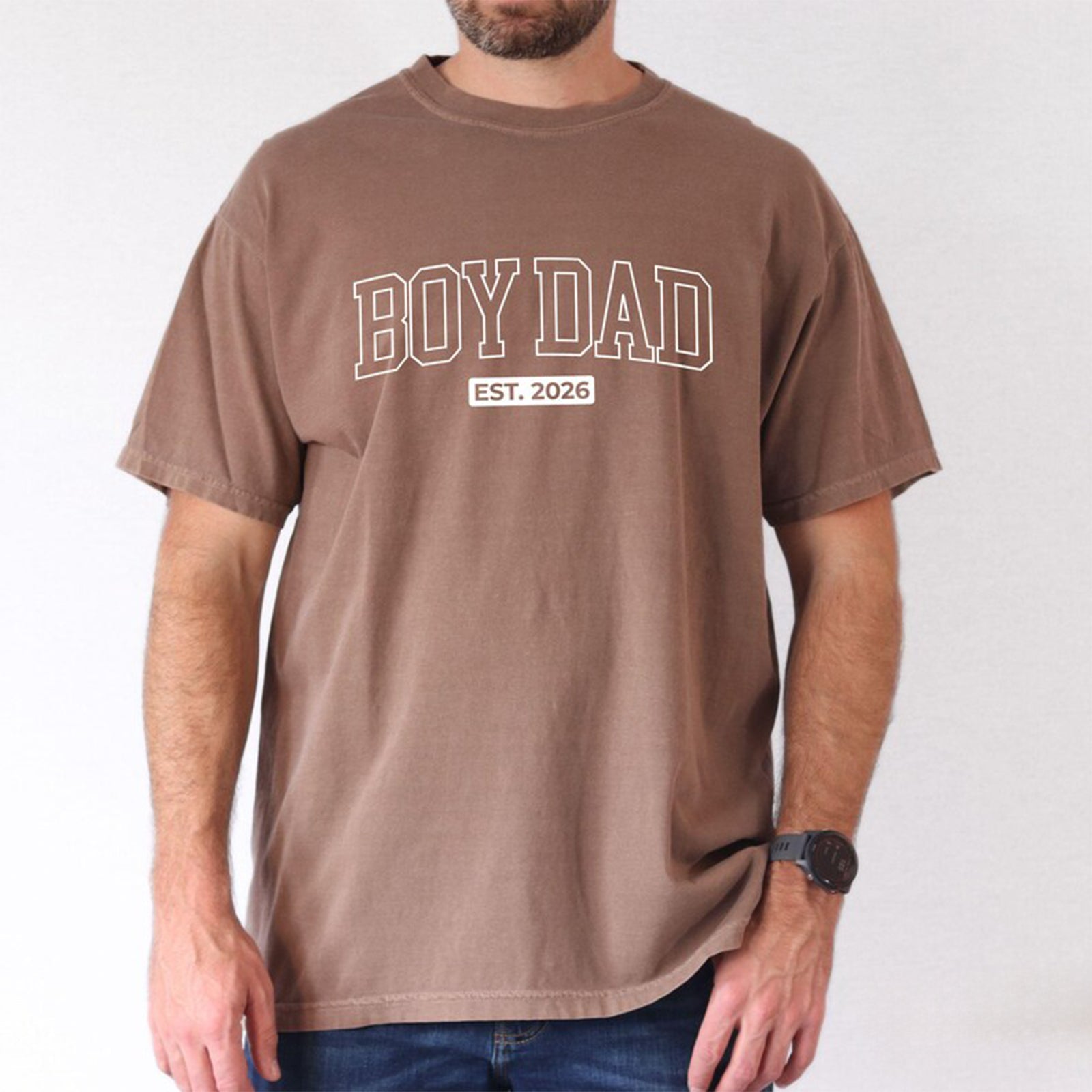 custom-boy-dad-with-est-year-print-sweatshirt-fathers-day-gift