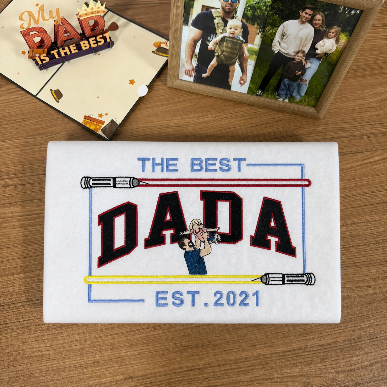 custom-the-best-dad-with-name-est-year-sweatshirt-star-wars-inspired-fathers-day-gift