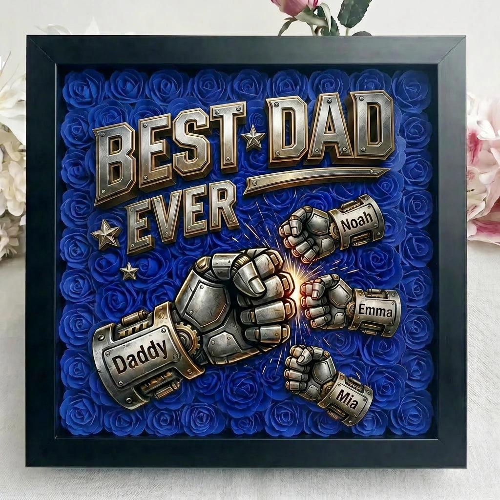 personalized-mechanical-armored-fist-best-dad-ever-shadow-box-unique-fathers-day-gift