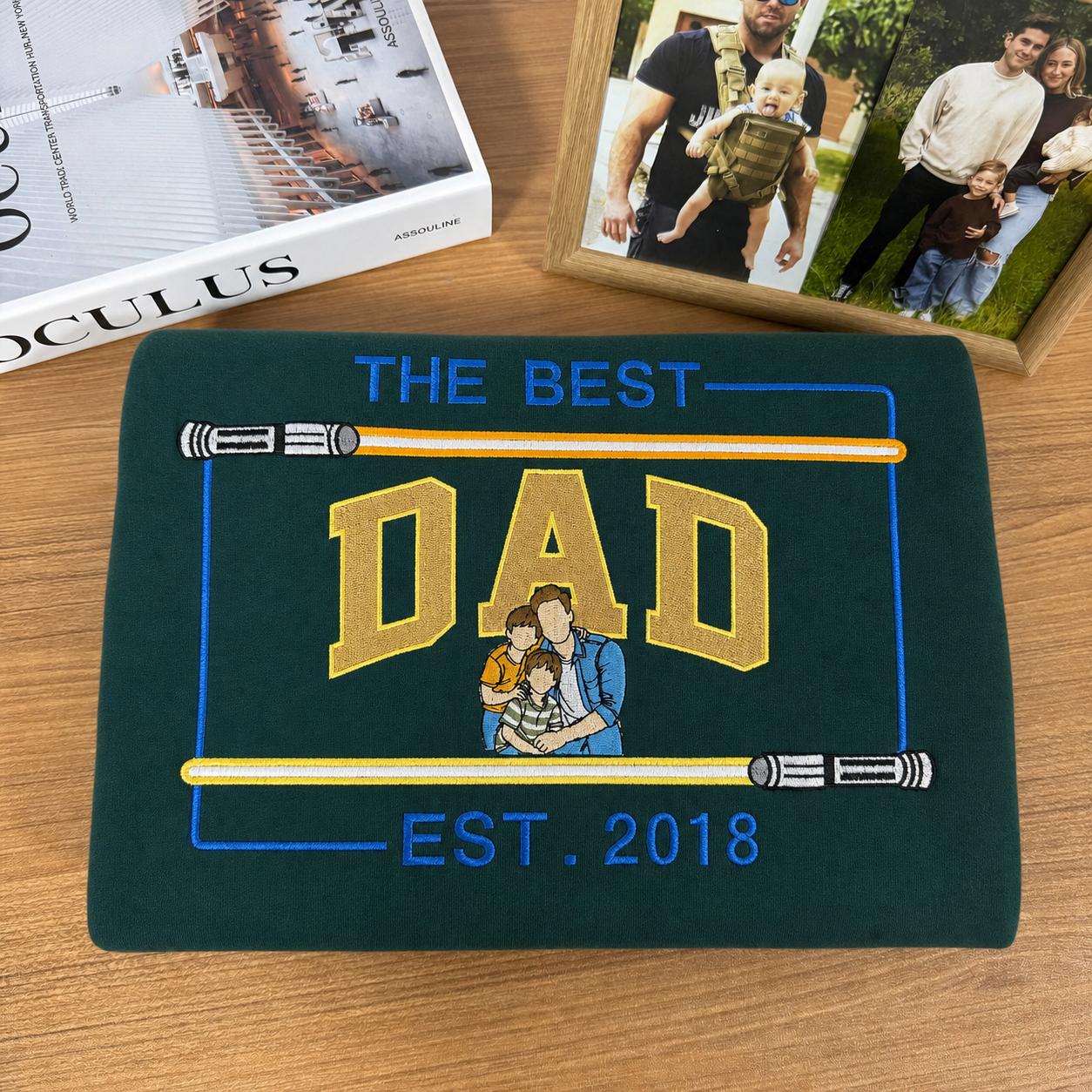 custom-the-best-dad-with-name-est-year-sweatshirt-star-wars-inspired-fathers-day-gift