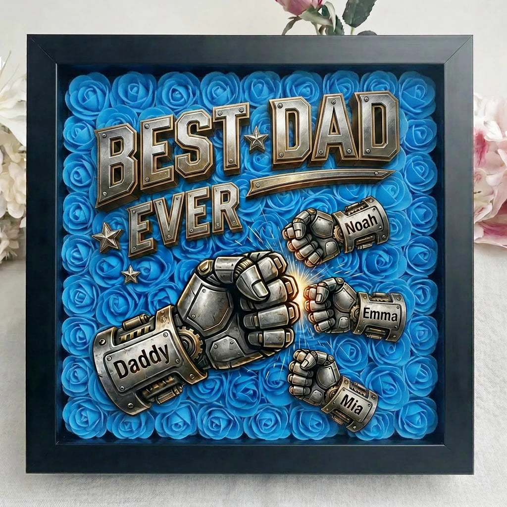 personalized-mechanical-armored-fist-best-dad-ever-shadow-box-unique-fathers-day-gift