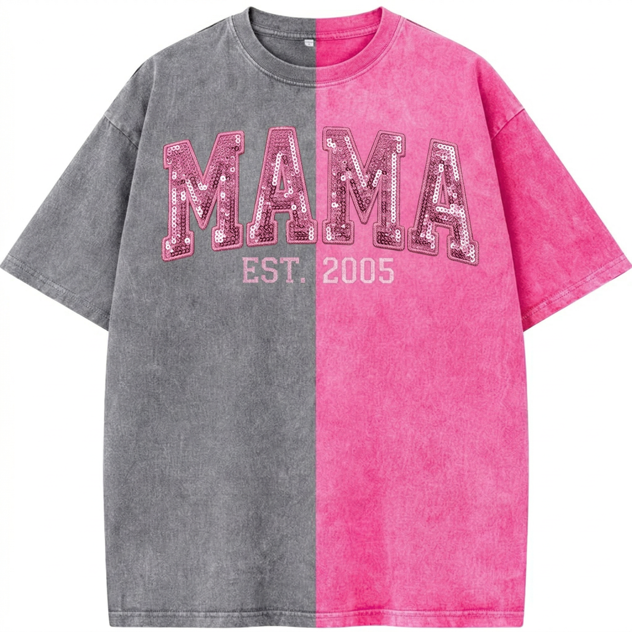 custom-washed-patchwork-mom-sequin-embroidered-t-shirt-mothers-day-gift-for-mama
