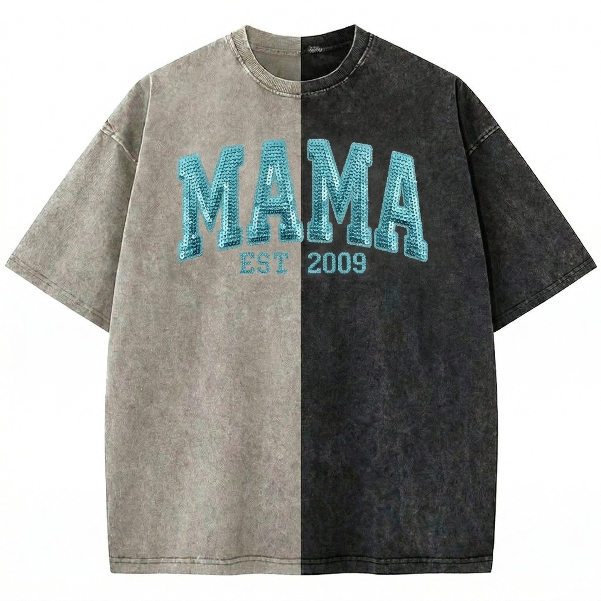 custom-washed-patchwork-mom-sequin-embroidered-t-shirt-mothers-day-gift-for-mama