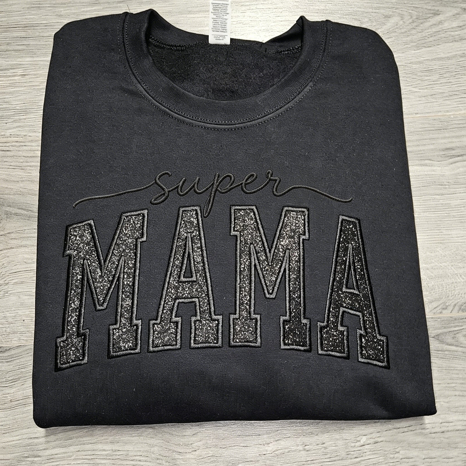 custom-glitter-embroidered-super-mama-sweatshirt-mothers-day-gift