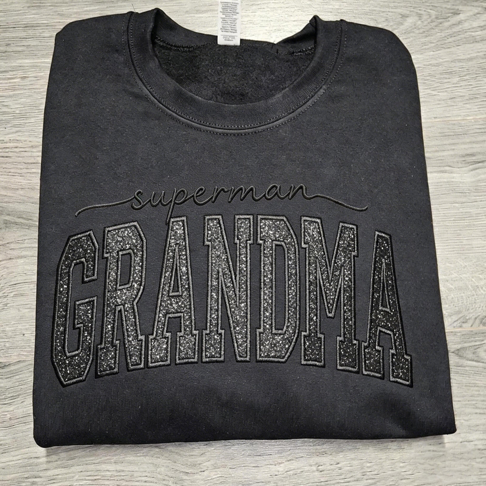 custom-glitter-embroidered-superman-grandma-sweatshirt-mothers-day-gift