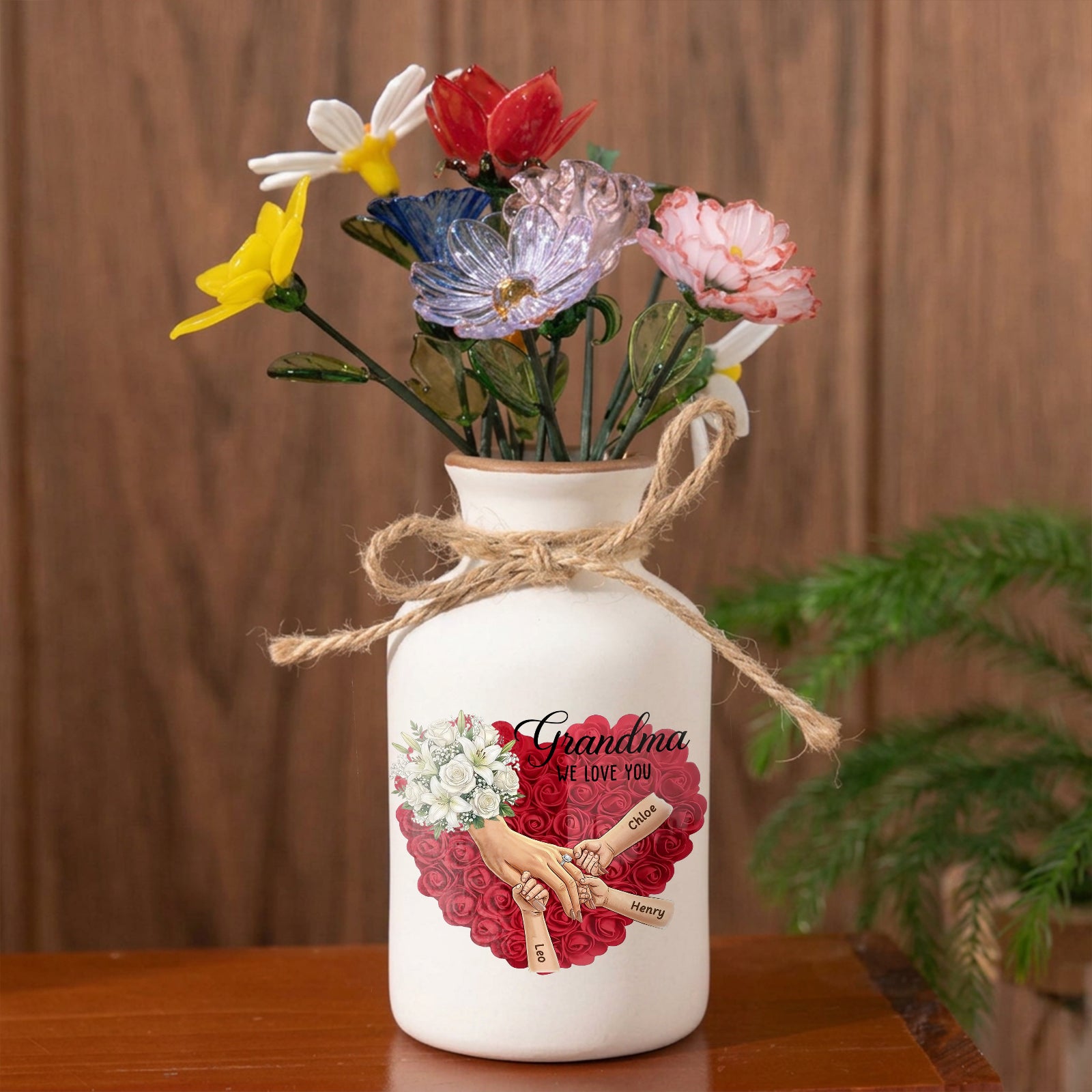 personalized-white-lily-white-roses-vase-personalized-grandma-holding-hands-best-mothers-day-gift-timeless-gift-for-every-home